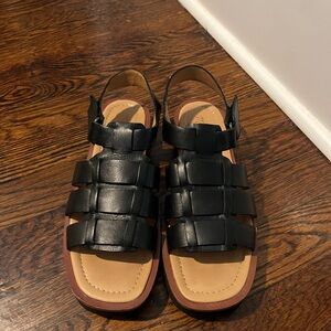 New Madewell Fisherman Platform sandal